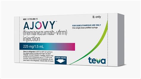 Fremanezumab (Ajovy) for the prevention of migraine: .